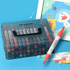 MARCADORES DE ACRILICO MIYA (DOBLE PUNTA) 36 UNDS 2