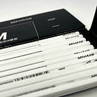 LÁPIZ DE CARBÓN MIYA SERIE M 10 UNDS DURO 4