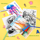 ARRTX CUADERNO DE BOCETOS DE 60 HOJAS TAMAÑO A4 5