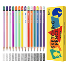 ARRTX JUEGO DE 14 LÁPICES DE DIBUJO PROFESIONALES (DESDE 4H HASTA 8B) 3
