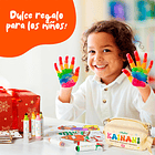 OHUHU STAMPER MARCADORES LAVABLES PARA NIÑOS 12 COLORES A BASE DE AGUA SELLO DE DOBLE PUNTA 9