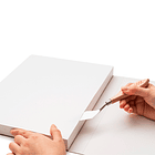 HIMI BLOCK PARA TÉCNICAS MIXTAS 22.9 * 30.5 CM 180 G * 90 HOJAS 2