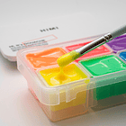 HIMI SET GOUACHE BRILLO EN LA OSCURIDAD 6 COLORES  BASICOS 23ML 5