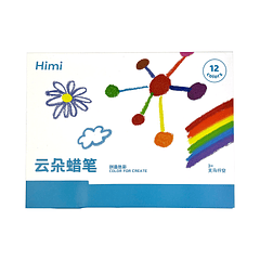 HIMI CRAYÓN DE NUBE 12 COLORES