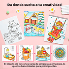 OHUHU LIBRO PARA COLOREAR DOBLE CARA MY SIMPLE PLEASURE 4