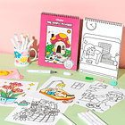 OHUHU LIBRO PARA COLOREAR DOBLE CARA MY SIMPLE PLEASURE 5