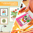 OHUHU LIBRO PARA COLOREAR DOBLE CARA MY SIMPLE PLEASURE 6