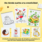 OHUHU SET 4 LIBROS PARA COLOREAR DOBLE CARA ANTI-SANGRADO 2