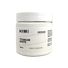 HIMI POTE DE GOUACHE BLANCO TITANIO 200ML 1