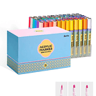 ARRTX MARCADORES ACRÍLICOS DE 72 COLORES (PUNTA REDONDA) 1