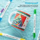 OHUHU 72 MARCADORES ACRÍLICOS AKAKA PUNTAS FINA & PUNTOS 6