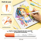 OHUHU 30 MARCADORES ACRÍLICOS KALALAU PUNTA BALA 5