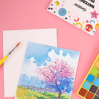 SET DE ACUARELAS TODO EN UNO DE 48 COLORES  5