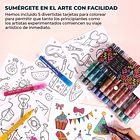 JUEGO DE 24 MARCADORES DE PINTURA ACRÍLICA CON GLITTER  6