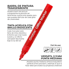 JUEGO DE 24 MARCADORES DE PINTURA ACRÍLICA CON GLITTER  8