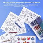 JUEGO DE 18 LÁPICES DE TINTA DE GEL CON GLITTER  7