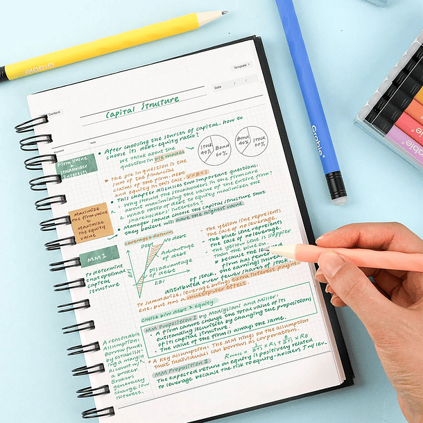 JUEGO DE 9 LÁPICES GEL BORRABLES TONOS CLÁSICOS  5