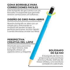 JUEGO DE 9 LÁPICES GEL BORRABLES RUSTIC REVERIE 