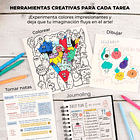 JUEGO DE 12 BOLÍGRAFOS RETRÁCTILES DE GEL ACRÍLICO COLORFLOW  6