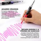 JUEGO DE 10 DESTACADORES DUOMARK (20 COLORES)  5