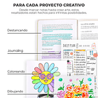 JUEGO DE 10 DESTACADORES DUOMARK (20 COLORES)  7