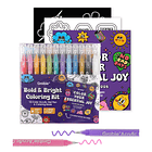 KIT PARA COLOREAR BOLD & BRIGHT COLORES ESENCIALES  1