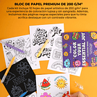 KIT PARA COLOREAR BOLD & BRIGHT COLORES DE VERANO  3