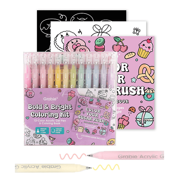 KIT PARA COLOREAR BOLD & BRIGHT SUGAR RUSH  1