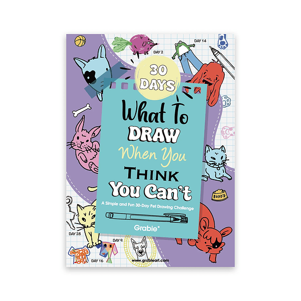 LIBRO CREATIVO QUÉ DIBUJAR CUANDO CREES QUE NO PUEDES MASCOTAS  4