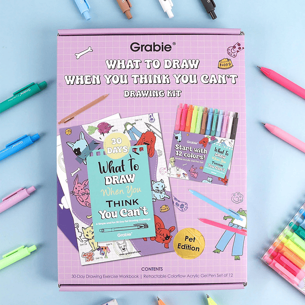 LIBRO CREATIVO QUÉ DIBUJAR CUANDO CREES QUE NO PUEDES MASCOTAS  9