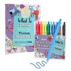 LIBRO CREATIVO QUÉ DIBUJAR CUANDO CREES QUE NO PUEDES MASCOTAS 