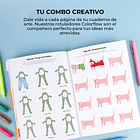 LIBRO CREATIVO QUÉ DIBUJAR CUANDO CREES QUE NO PUEDES MASCOTAS  10