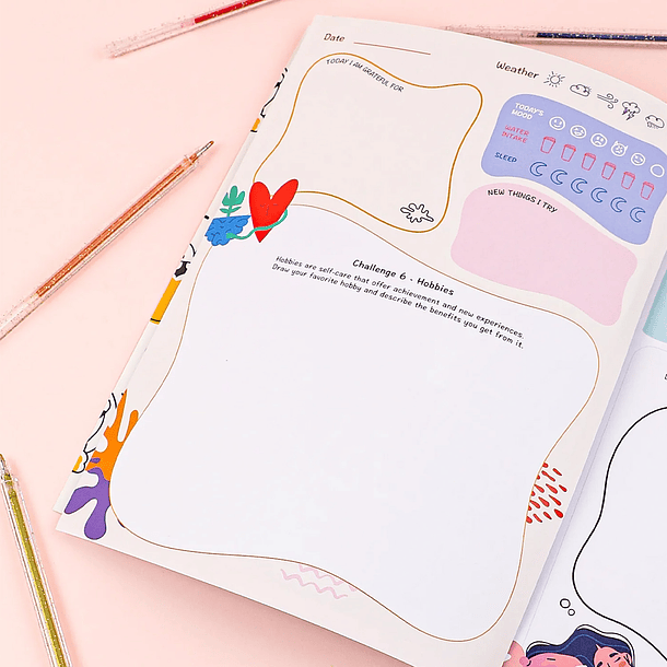 LIBRO CREATIVO SÉ TÚ MISMO Y ÁMATE LIBRO DE TRABAJO DE 28 DÍAS  6