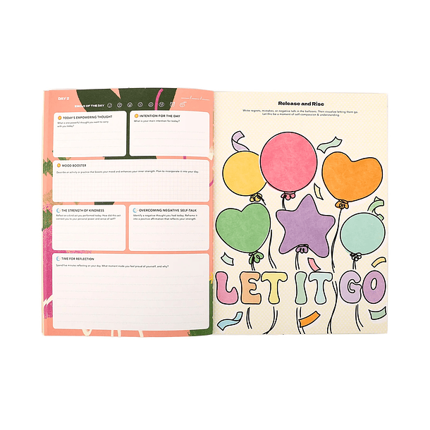 LIBRO CREATIVO SACUDE TU FUERZA INTERIOR LIBRO DE TRABAJO DE 4 SEMANAS  8