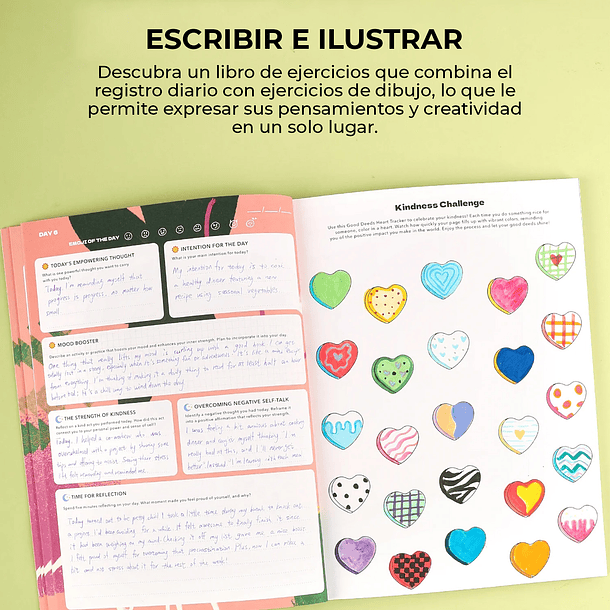 LIBRO CREATIVO SACUDE TU FUERZA INTERIOR LIBRO DE TRABAJO DE 4 SEMANAS  6