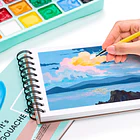 HIMI BLOCK PARA GOUACHE 21x19.9 CM 40 HOJAS 200G 5