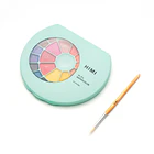 HIMI SET DE PINTURA SÓLIDA SEMI HUMEDAD 24 COLORES (ESTUCHE VERDE) 8