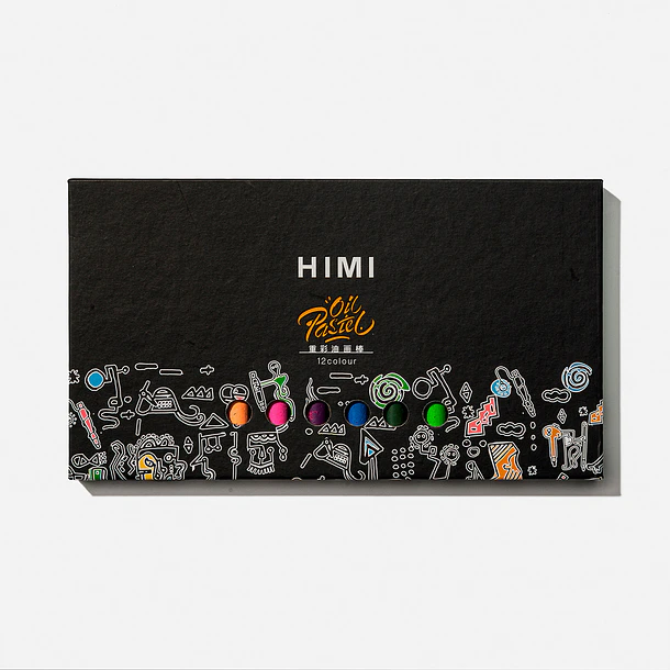 HIMI OIL PASTEL 12 COLORS 1