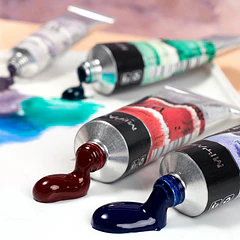 MIYA SET TUBOS DE ACUARELA W7 DE 5 ML 24 COLORES