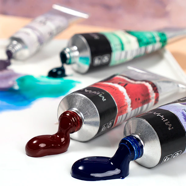 MIYA SET TUBOS DE ACUARELA W7 DE 5 ML 24 COLORES 2