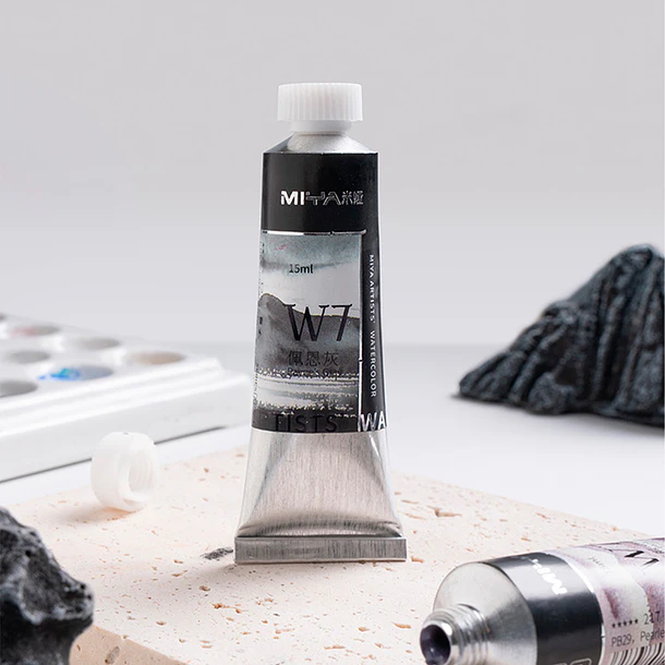 MIYA SET TUBOS DE ACUARELA W7 DE 5 ML 24 COLORES 6