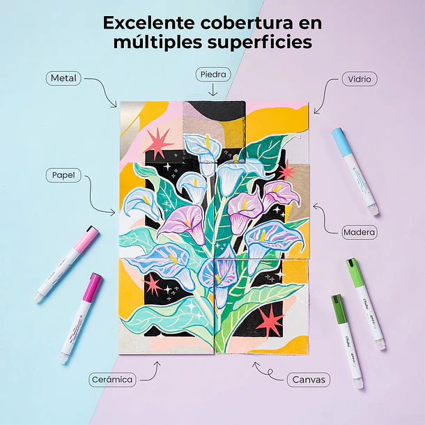 OHUHU MARCADORES ACRÍLICOS 