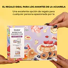 GRABIE CLUB BOX CAJA PARA COLOREAR CON ACUARELA DE TEMÁTICA REPOSTERÍA 7