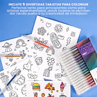 SET DE 18 LÁPICES RETRÁCTILES GEL GLITTER 3