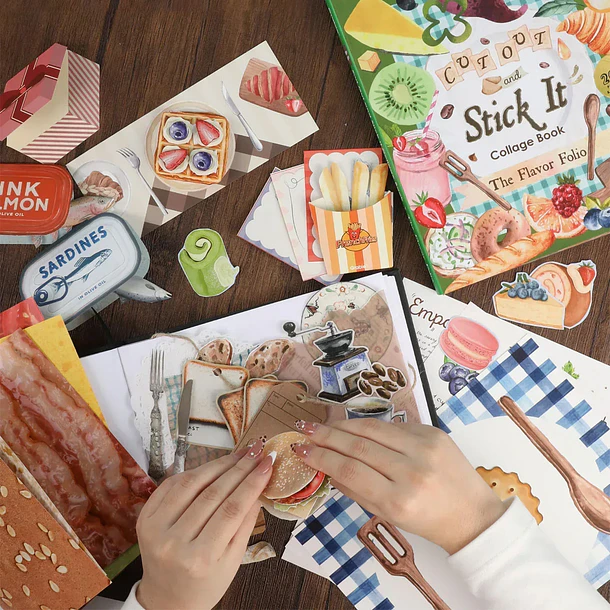 Libro de Actividades y Collage 