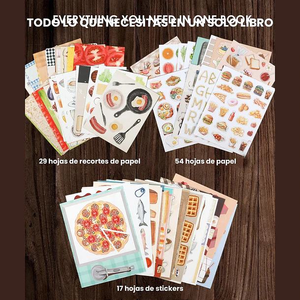 Libro de Actividades y Collage 