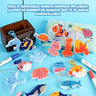 KIT CREATIVO DE ESPONJAS 3D DROP TO PUFF – UNDER THE SEA 5