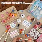 KIT CREATIVO PARA PINTAR IMANES - DONUT DELIGHT 6
