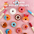 KIT CREATIVO PARA PINTAR IMANES - DONUT DELIGHT 5