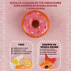 KIT CREATIVO PARA PINTAR IMANES - DONUT DELIGHT 4